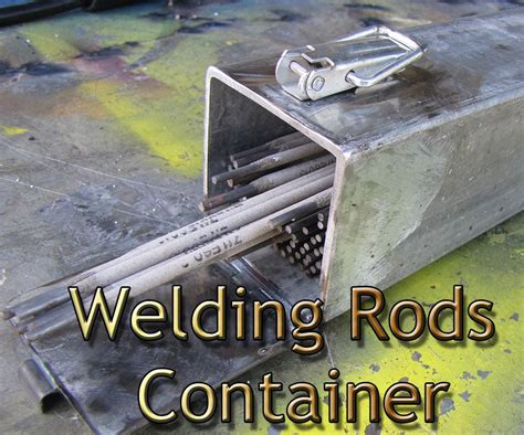 welding box steel|welding rod storage box.